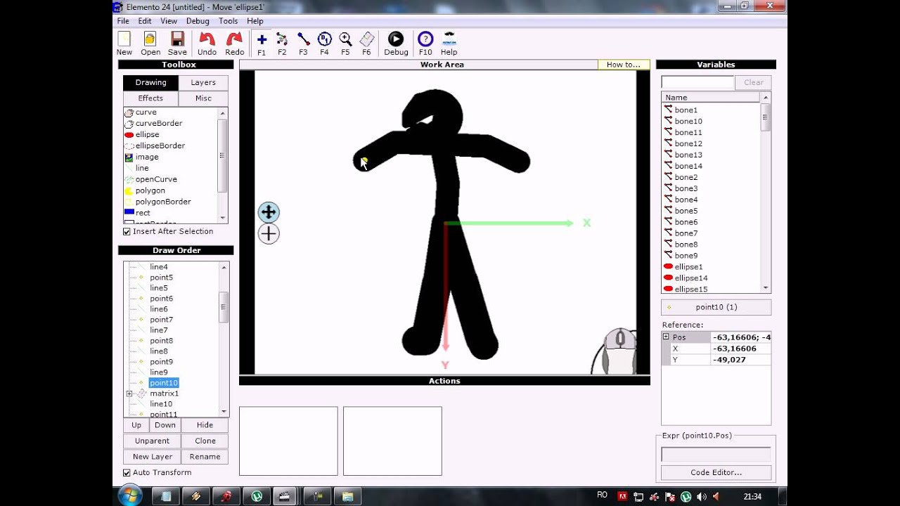 best software to make stickman animation